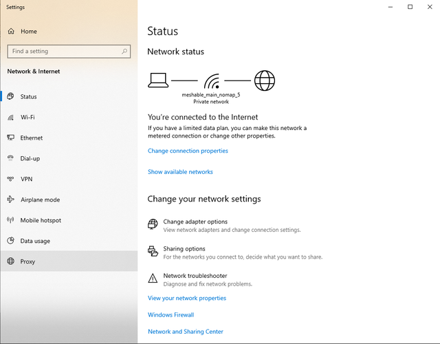 Opciones de Internet de IE